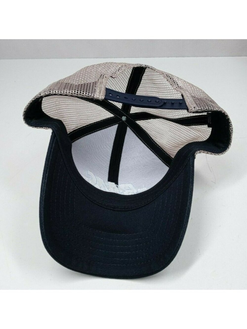 Vintage BMS Logistics Inc. Mesh Back Embroidered Snapback Baseball Cap - Picture 6 of 7